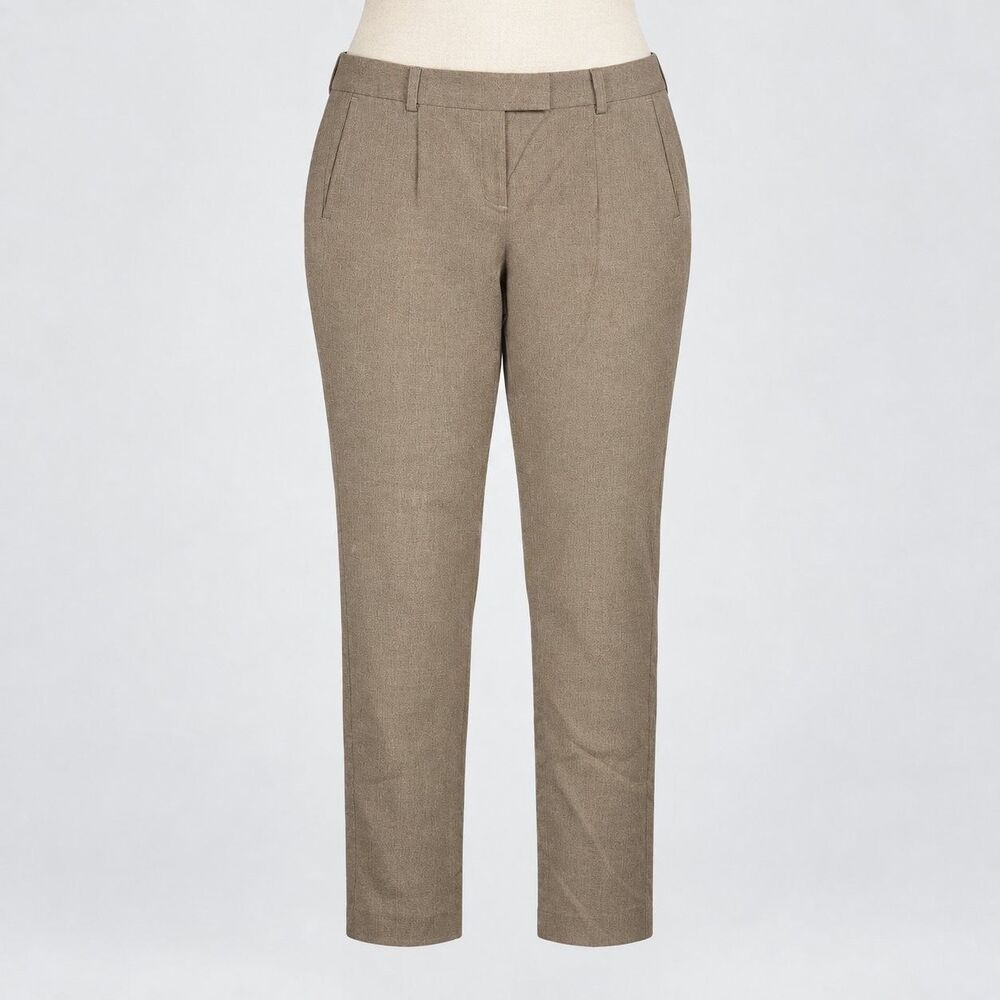 Body By Victoria Pants The Christie Fit Womens 6T Brown Classic Viscose